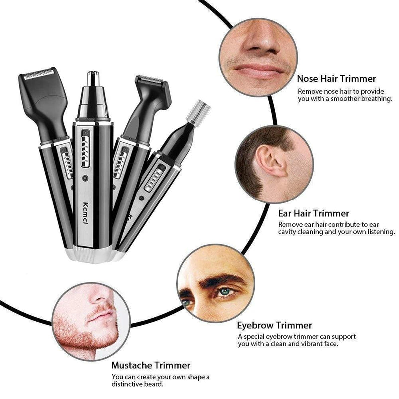 Depilador Facial Elétrico 4 em 1 - Dofregues