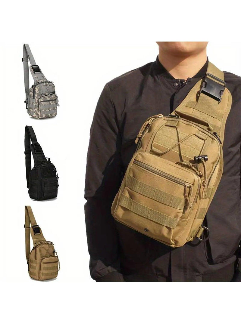 Versatile Tactical Sling Backpack Body Chest Bag Hiking Hunting Carry Bag - Dofregues