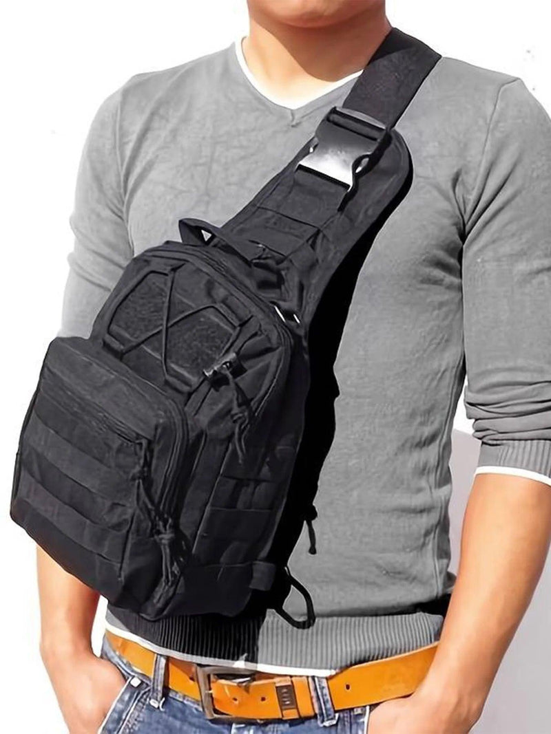 Versatile Tactical Sling Backpack Body Chest Bag Hiking Hunting Carry Bag - Dofregues