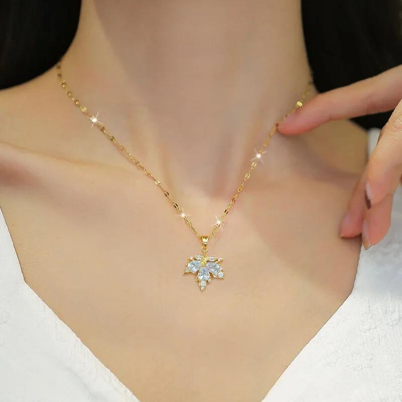 Conjunto Colar e Brinco Brilhante